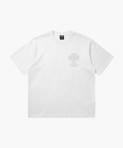 HDEX（エイチデックス）の「クロスショートスリーブW (ホワイト)（Tシャツ/カットソー・レディース・ホワイト・MEDIUM/LARGE）」の2枚目の写真