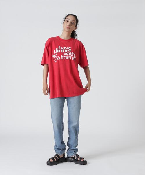 GOOD ROCK SPEED（グッドロックスピード）の「GOOD ROCK SPEED (グッドロックスピード) BURGER Chef Tシャツ（Tシャツ/カットソー・レディース・レッド・L）」の2枚目の写真
