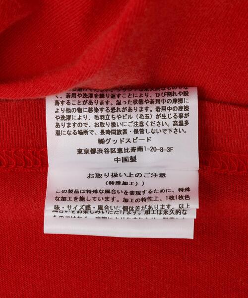 GOOD ROCK SPEED（グッドロックスピード）の「GOOD ROCK SPEED (グッドロックスピード) BURGER Chef Tシャツ（Tシャツ/カットソー・レディース・レッド・L）」の12枚目の写真