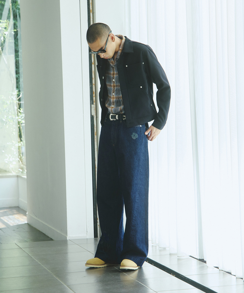 JOURNAL STANDARD(ジャーナルスタンダード)の「ポリ ツイル トリム フィット ジャケット(その他アウター・メンズ・チャコールグレー/ブラック/ブラウン・MEDIUM/LARGE)」の5枚目の写真