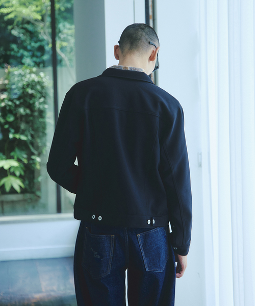 JOURNAL STANDARD(ジャーナルスタンダード)の「ポリ ツイル トリム フィット ジャケット(その他アウター・メンズ・チャコールグレー/ブラック/ブラウン・MEDIUM/LARGE)」の11枚目の写真