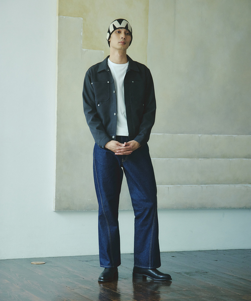 JOURNAL STANDARD(ジャーナルスタンダード)の「ポリ ツイル トリム フィット ジャケット(その他アウター・メンズ・チャコールグレー/ブラック/ブラウン・MEDIUM/LARGE)」の13枚目の写真