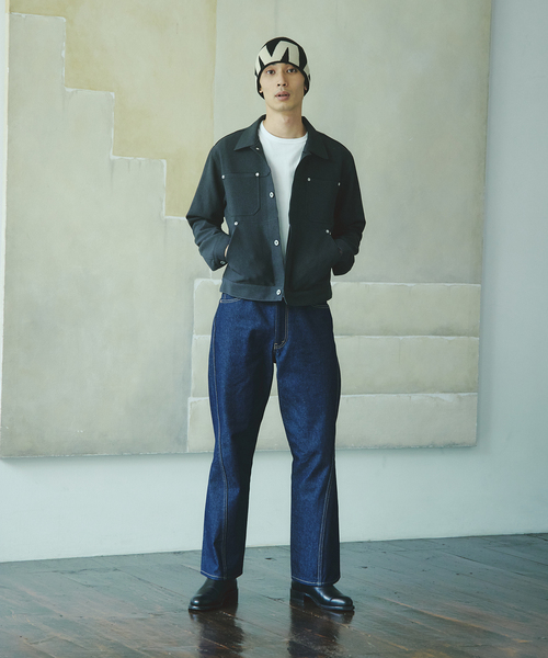 JOURNAL STANDARD(ジャーナルスタンダード)の「ポリ ツイル トリム フィット ジャケット(その他アウター・メンズ・チャコールグレー/ブラック/ブラウン・MEDIUM/LARGE)」の14枚目の写真