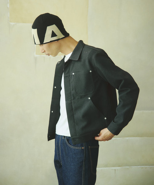 JOURNAL STANDARD(ジャーナルスタンダード)の「ポリ ツイル トリム フィット ジャケット(その他アウター・メンズ・チャコールグレー/ブラック/ブラウン・MEDIUM/LARGE)」の18枚目の写真