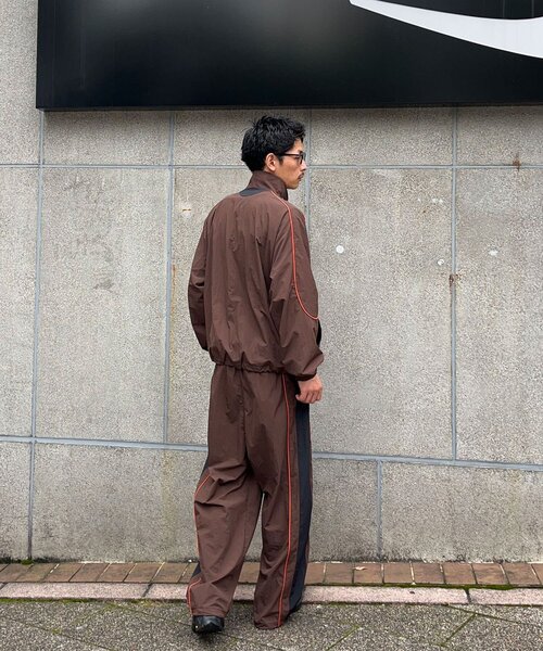 CIAOPANIC(チャオパニック)の「フーリガンナイロンパンツ(その他パンツ・メンズ・ネイビー/ブラウン・LARGE/MEDIUM)」の8枚目の写真