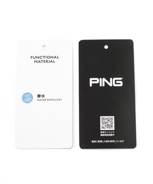PING(ピン)の「【PING APPAREL】ストレッチハイゲージ天竺2WAYスタンドフルジップブルゾン (LADIES)(ブルゾン・レディース・グレー/ネイビー・LL/L/M)」の15枚目の写真