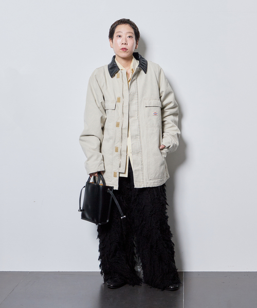 TAAKK(ターク)の「TAAKK SHAGGY DENIM PANTS TA26AW-PT338:パンツ(デニムパンツ・レディース・ブラック・MEDIUM/SMALL)」の4枚目の写真