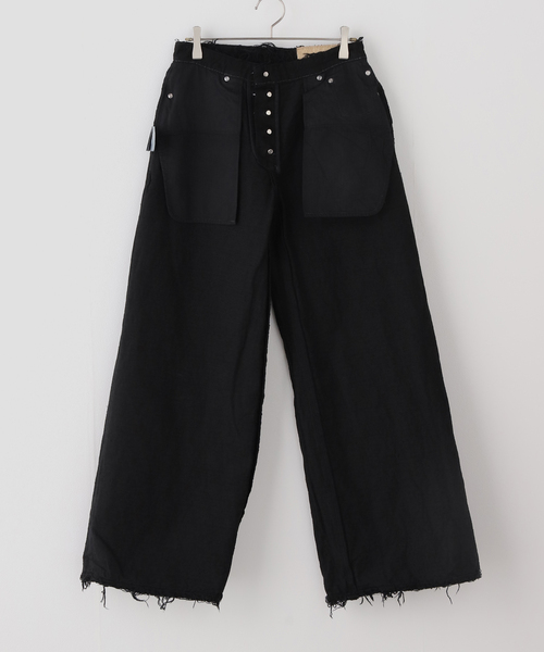 TAAKK(ターク)の「TAAKK SHAGGY DENIM PANTS TA26AW-PT338:パンツ(デニムパンツ・レディース・ブラック・MEDIUM/SMALL)」の20枚目の写真