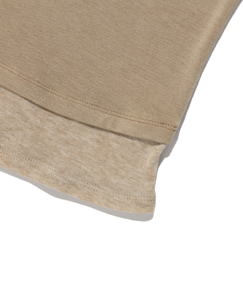 NICE GHOST CLUB（ナイスゴーストクラブ）の「TATTOO LAYERED LS TEE_BEIGE(NG2GFFT554A)（Tシャツ/カットソー・レディース・ベージュ・SMALL/MEDIUM）」の5枚目の写真