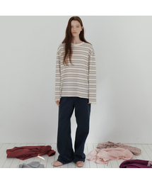French stripe t-shirt [FRFA05LT14]_Cream