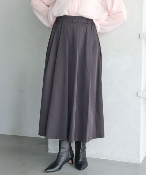 le.coeur blanc(ルクールブラン)の「リバーシブルタフタタックスカート(スカート・レディース・ブラック系その他/グレー系その他3・38)」の14枚目の写真