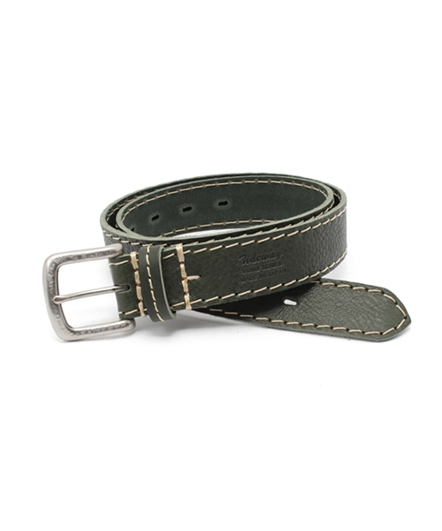 TIDEWAY(タイドウェイ)の「VONO OIL BELT35MM/ベルト(ベルト・メンズ・イエロー/ブラック/チョコ/ブルー/ブラウン/グリーン/キャメル/レッド・FREE)」の4枚目の写真