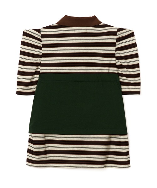 NON TOKYO(ノントーキョー)の「3WAY BORDER POLO SHIRT(ポロシャツ・レディース・ブルー系/ネイビー系/ブラウン系・FREE)」の17枚目の写真
