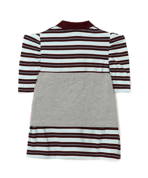 NON TOKYO(ノントーキョー)の「3WAY BORDER POLO SHIRT(ポロシャツ・レディース・ブルー系/ネイビー系/ブラウン系・FREE)」の21枚目の写真