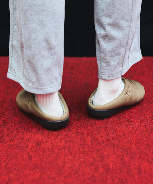 SUBU（スブ）の「NANGA × SUBU/ナンガ × スブ AURORA TEX WINTER SANDAL オーロラ テックス ウィンターサンダル（サンダル・メンズ・Nat/パープル/ブラック/グレー・1/2）」の7枚目の写真
