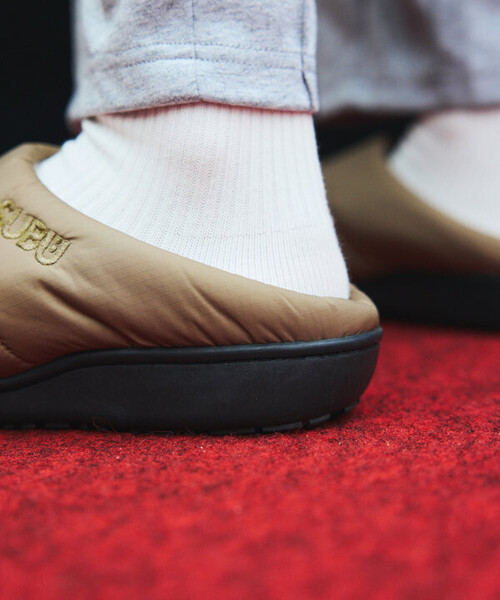 SUBU（スブ）の「NANGA × SUBU/ナンガ × スブ AURORA TEX WINTER SANDAL オーロラ テックス ウィンターサンダル（サンダル・メンズ・Nat/パープル/ブラック/グレー・1/2）」の9枚目の写真