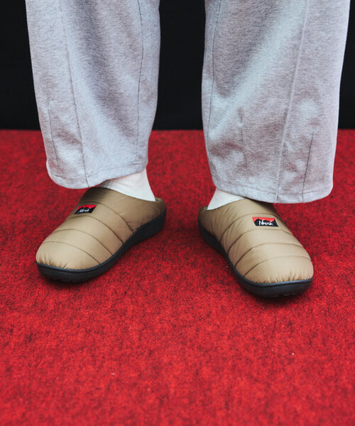 SUBU（スブ）の「NANGA × SUBU/ナンガ × スブ AURORA TEX WINTER SANDAL オーロラ テックス ウィンターサンダル（サンダル・メンズ・Nat/パープル/ブラック/グレー・1/2）」の14枚目の写真