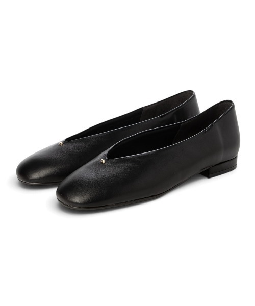 carino(カリーノ)の「ソフトバレエシューズ(バレエシューズ・レディース・ブラック系その他/グレー系その他4/ブラック/ベージュ系その他5・22.5cm/23cm/23.5cm/24cm/24.5cm)」の2枚目の写真
