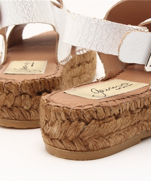 GAIMO（ガイモ）の「GAIMORONCAL（サンダル・レディース・ホワイト/シルバー・38/37/36）」の5枚目の写真