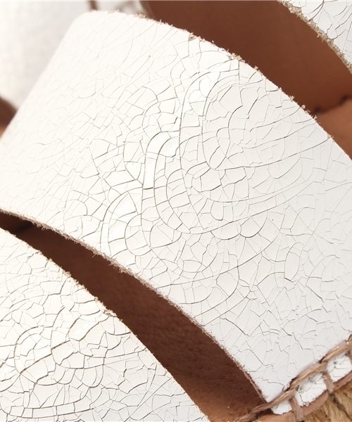 GAIMO（ガイモ）の「GAIMORONCAL（サンダル・レディース・ホワイト/シルバー・38/37/36）」の6枚目の写真