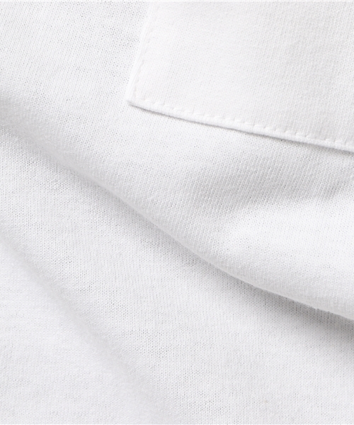 AMERICAN RAG CIE(アメリカンラグシー)の「AMERICAN RAG CIE アメリカンコットンモックネックT / 108-AYU-M161-CT087(Tシャツ/カットソー・メンズ・ホワイト/ネイビー/バーガンディー・2/3/1)」の9枚目の写真