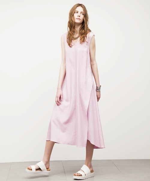 Fray I D フレイアイディー の リネンロングワンピース ワンピース Wear