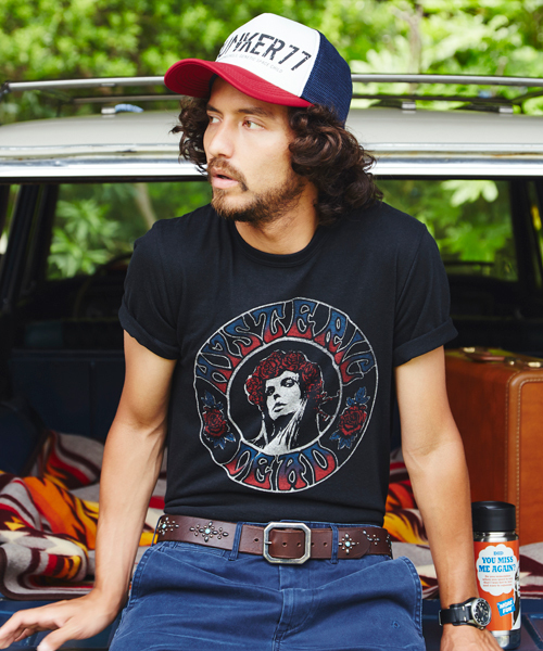 HYSTERIC GLAMOUR（ヒステリックグラマー）の「HYS DEAD pt T-SH（Tシャツ/カットソー・メンズ・ホワイト/トップグレー/ブラック・X-LARGE/MEDIUM/LARGE/SMALL）」の3枚目の写真