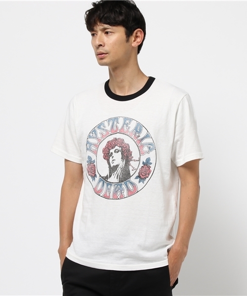 HYSTERIC GLAMOUR（ヒステリックグラマー）の「HYS DEAD pt T-SH（Tシャツ/カットソー・メンズ・ホワイト/トップグレー/ブラック・X-LARGE/MEDIUM/LARGE/SMALL）」の9枚目の写真