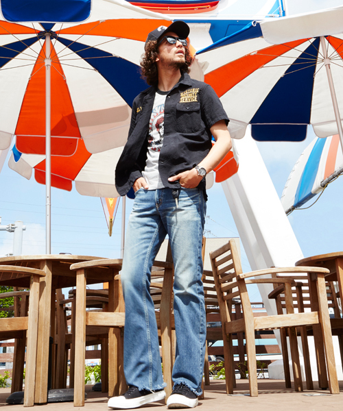 HYSTERIC GLAMOUR（ヒステリックグラマー）の「HYS DEAD pt T-SH（Tシャツ/カットソー・メンズ・ホワイト/トップグレー/ブラック・X-LARGE/MEDIUM/LARGE/SMALL）」の12枚目の写真