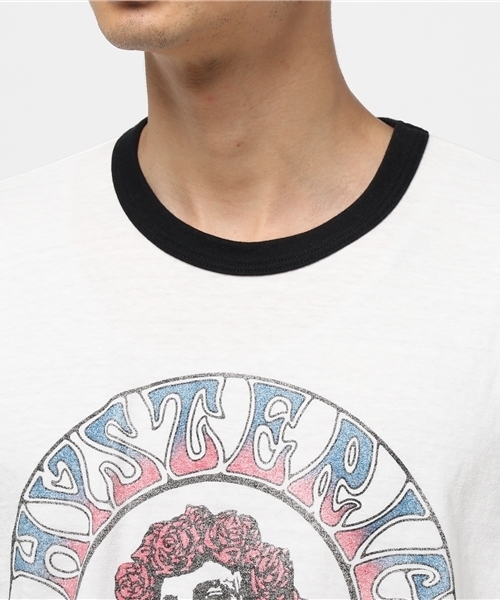 HYSTERIC GLAMOUR（ヒステリックグラマー）の「HYS DEAD pt T-SH（Tシャツ/カットソー・メンズ・ホワイト/トップグレー/ブラック・X-LARGE/MEDIUM/LARGE/SMALL）」の6枚目の写真