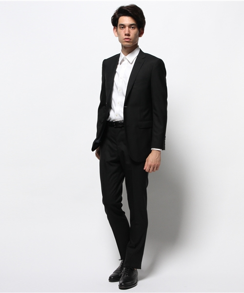 BLACK LABEL CRESTBRIDGE（ブラックレーベル・クレストブリッジ）の「ブラックシールド　スーツ（セットアップ・メンズ・ブラック・40L/40R/42L/38L/38R/42R/36R）」の4枚目の写真