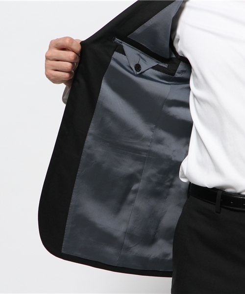 BLACK LABEL CRESTBRIDGE（ブラックレーベル・クレストブリッジ）の「ブラックシールド　スーツ（セットアップ・メンズ・ブラック・40L/40R/42L/38L/38R/42R/36R）」の8枚目の写真