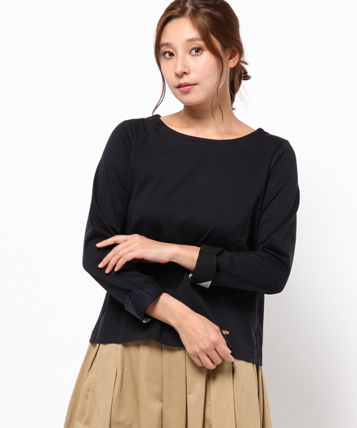 BLUE LABELクレストブリッジ シルケットバイオポンチカットソー セール 33%OFF】【オンラインストア限定】シルケットバイオ