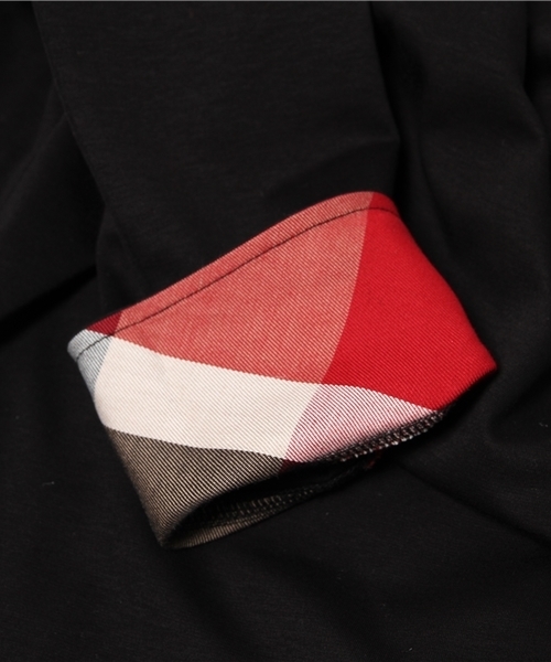 BLUE LABEL CRESTBRIDGE(ブルーレーベルクレストブリッジ)の「シルケットバイオポンチ プルオーバー(Tシャツ/カットソー・レディース・チャコールグレー/ネイビー/ブラック・38)」の5枚目の写真