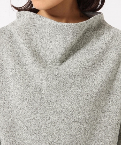 GLOBAL WORK（グローバルワーク）の「Ｗフェイスボトルネックプルオーバー/736805（Tシャツ/カットソー・レディース・カーキ/ライトグレー/レッド/ネイビー・LARGE/MEDIUM）」の14枚目の写真