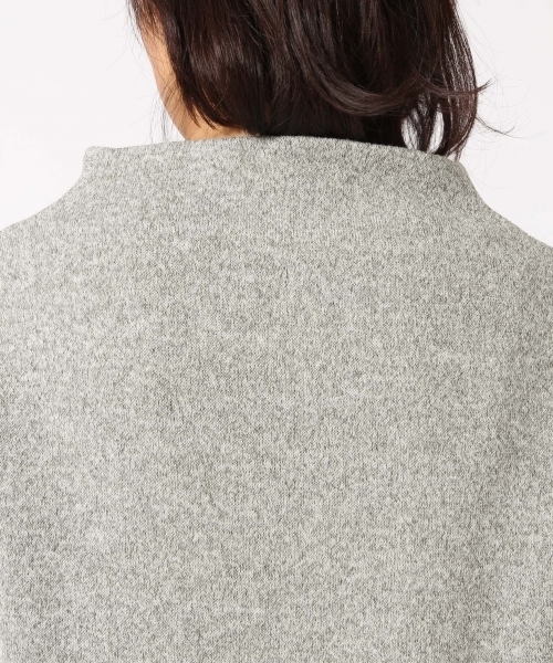 GLOBAL WORK（グローバルワーク）の「Ｗフェイスボトルネックプルオーバー/736805（Tシャツ/カットソー・レディース・カーキ/ライトグレー/レッド/ネイビー・LARGE/MEDIUM）」の8枚目の写真