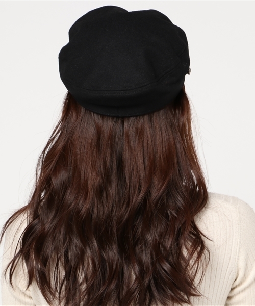 MOUSSY（マウジー）の「MESSAGE MARINE CAP Ⅱ（キャップ・レディース・ブラック・FREE）」の3枚目の写真