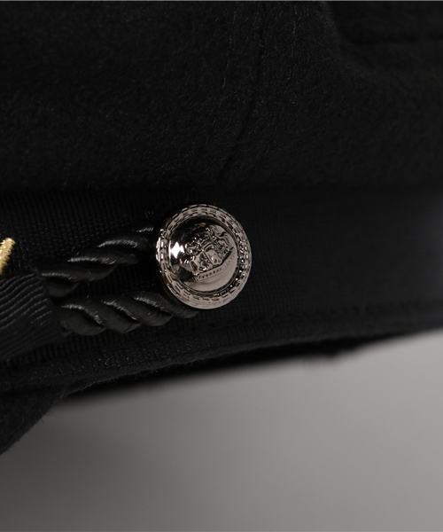 MOUSSY（マウジー）の「MESSAGE MARINE CAP Ⅱ（キャップ・レディース・ブラック・FREE）」の4枚目の写真