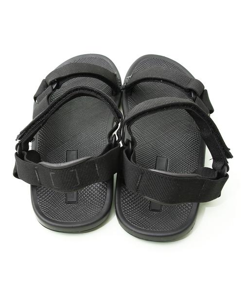 coen（コーエン）の「【『リンネル』2017/6月号掲載・『LEE』5月号掲載】スポーツサンダル（サンダル・レディース・グレー/ブラック/オリーブ・SMALL/LARGE/MEDIUM）」の4枚目の写真