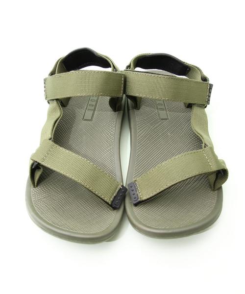 coen（コーエン）の「【『リンネル』2017/6月号掲載・『LEE』5月号掲載】スポーツサンダル（サンダル・レディース・グレー/ブラック/オリーブ・SMALL/LARGE/MEDIUM）」の11枚目の写真