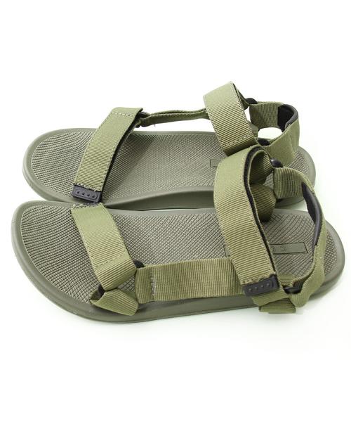 coen（コーエン）の「【『リンネル』2017/6月号掲載・『LEE』5月号掲載】スポーツサンダル（サンダル・レディース・グレー/ブラック/オリーブ・SMALL/LARGE/MEDIUM）」の12枚目の写真