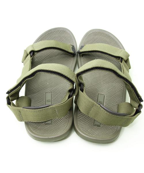coen（コーエン）の「【『リンネル』2017/6月号掲載・『LEE』5月号掲載】スポーツサンダル（サンダル・レディース・グレー/ブラック/オリーブ・SMALL/LARGE/MEDIUM）」の5枚目の写真