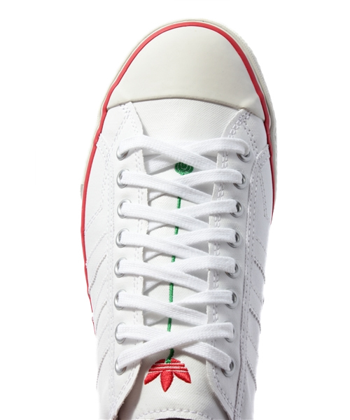 UNITED ARROWS(ユナイテッドアローズ)の「ObyO KZK PLANTS(スニーカー・メンズ・ホワイト/ブラック・26.5cm/28cm/27.5cm/27cm)」の6枚目の写真