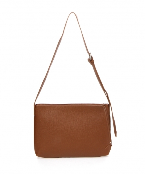 GLOBAL WORK（グローバルワーク）の「フェイクレザーイージーサコッシュ/765531（ボディバッグ/ウエストポーチ・メンズ・ブラック/グリーン/ダークブラウン/グレー・FREE）」の3枚目の写真