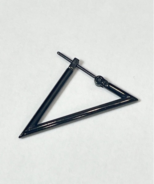 JACKROSE（ジャックローズ）の「トライアングルピアス（ピアス（片耳用）・メンズ・ブラック/シルバー/ゴールド・FREE）」の2枚目の写真