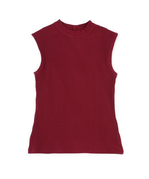 JILL by JILL STUART（ジルバイジルスチュアート）の「ベロアリボントップス（Tシャツ/カットソー・レディース・ブラック/ブラウン/ボルドー・FREE）」の3枚目の写真