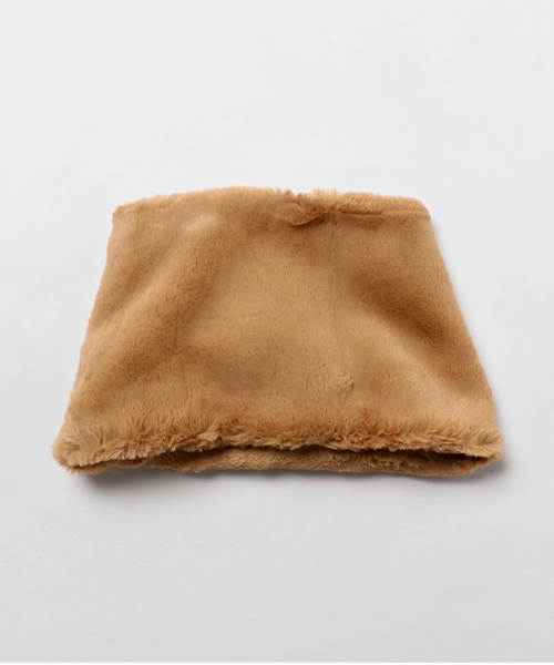 AMERICAN HOLIC（アメリカンホリック）の「・ファースヌード（ストール/ショール・レディース・ブラック/ベージュ/グレー/オフホワイト・FREE）」の6枚目の写真