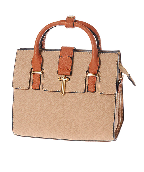 Edit Sheen（エディットシーン）の「シンプルスクエアハンドバッグ（ハンドバッグ・レディース・ブラック/ベージュ/グレー/レッド/イエロー・FREE）」の12枚目の写真