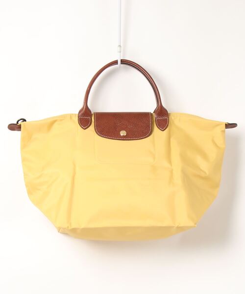 longchamp yellow le pliage