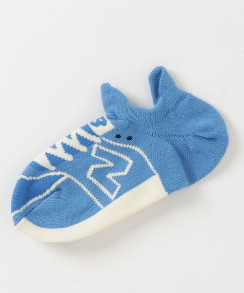 NEW BALANCE（ニューバランス）の「スニーカー柄ソックス（ソックス/靴下・メンズ・ネイビー/グレー/バーガンディー/グリーン/ブルー・LARGE/MEDIUM/X-LARGE）」の4枚目の写真